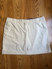 2 Set Izod Golf Women s Beige Skort Size 16 Golf Skort   Free Assembly Tank Top