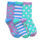 Littlemissmatched Marvelous Hearts Ankle Socks - 3 Socks