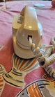 Vintage Mid Century Princess Phone Telephone Lighted Push Button Dial Almond