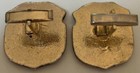 Rare Vintage Shield Coat Of Arms Family Crest Cuff Links