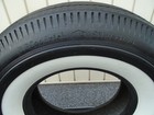 B  F  Goodrich Tire Display With Used 7 50-14 Goodrich Tire In Repro Tire Stand