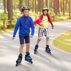 Adjustable Inline Skates For Kids  Boys Blades Skate Girls With Light Up Wheels