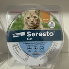 Lot Of 2 Bayer Seresto 8 Month Protection Flea And Tick Collar For Cat