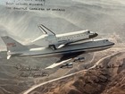 Shuttle Carriers Of America Signed Photo Nasa 905 Space Shuttle Boeing 747