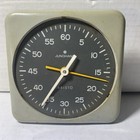 Vintage Junghans Aristo W708 Mechanical Darkroom Timer Small Damage On Side Pics
