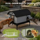 Extra Large Heated Outdoor Cat House Weatherproof With Heating Pad Insulated