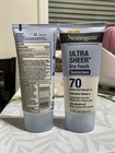 2x Neutrogena Ultra Sheer Dry-touch Spf 70 Sunscreen Lotion  3 Fl Oz