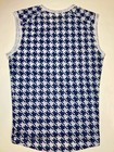 Panache Cyclewear Houndstooth Base Layer Navy Men s