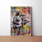 Van Morrison 13x19in Poster   Van Morrison Young Print Art Free Shipping Us