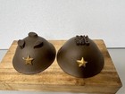 Ww2 Imperial Japanese Army Manchuria Incident Victory Helmet Sake Cup Box Manmo