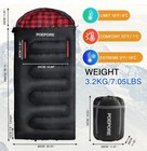 New Xxl 0   Cold Weather Flannel Sleeping Bag Adult 4 Season Wearable Camping