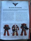 Warhammer 40k Dawn Of War Onslaught Blood Ravens Version 3  A5 Transfer Sheet