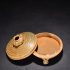 7  China Antique Eastern Jin Dynasty Yue Kiln Porcelain Toad Three Feet Pot Jar