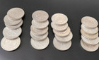 Lot Of 5 Cc Morgan Silver Dollars  1878-1893    Mixed Date      us