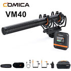Comica Cvm-vm40 2 4g Super Cardioid Condenser Video Wireless Shotgun Microphone 