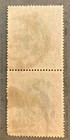 Bahrain 35 - 1941 India Postage Kgvi King George Overprint Vertical Pair  Used