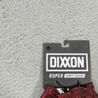 Dixxon Leather Gloves Mens Large Maroon Red Shorty Roper Moto Oxblood New
