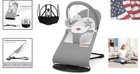 Baby Bouncer  Portable Baby Bouncer Seat For Babies 0-18   100  Cotton Fabric   