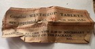 Rare Vintage Winthrop Chemical Co  Luminal-sodium Bottle Metal Lid Paper Label