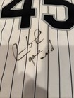 Carlos Lee Game Used Jersey Worn Signed Chicago White Sox Unwashed Autographed