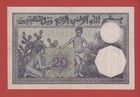 Tunisia  20  Francs  1939  Pick   6b Xf 