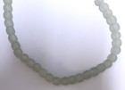 Dark Clear Aqua Recycled Glass African Sea Glass Beads 13 5mm