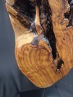Large Burl Wood Sculpture On Stand   Organic Modern Industrial Home Decor