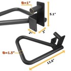 Set Of 2 Dip Bar Attachments For Squat Rack - Multi Grips For 2 x2  Rack Only