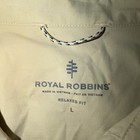 Royal Robbins Womens Wilders Shirt L Tan Hiking Upf 40 Ls 125-y14600-128-176