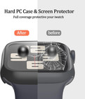 3-pack Case With Tempered Glass Screen Protector For Apple Watch 44mm Se 3 2nd G