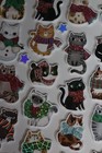 Cats Kittens Sheet Sticker Lot Unused Scrapbooks Albums Crafts