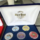 Seminole Hard Rock Tampa   Hollywood Fl Collectible Casino Chip Sets W  Cases
