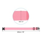 4 Set Luggage Strap With Luggage Tag Loop 78 x2  Adjustable Suitcase Belt  Pink
