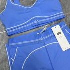New Aio Yoga Sports Clothes Yoga Vest Leggings Set Womens Gym Wear Size Xs-l