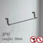 No Drill Over Cabinet Door Towel Rack Stainless Steel Kitchen Dish Cloth Holder