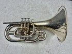 Jupiter Jmp450 Silver Mellophone In Playing Condition 51808