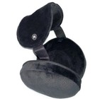 Chanel Black Velvety Soft Sleep Mask Travel Pillow Zipper Gwp New Luxury Beauty