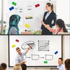 Magnetic Dry Erase Erasers  8 Pack Whiteboard Erasers  Dry Erase Board Eraser