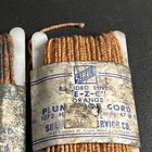 2x Servco No 1072 Plumb Bob Cord    e-z-c    Orange Usa