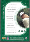 Fred Couples Hand-signed 2001 Upper Deck Sp Autograph Golf Card  3