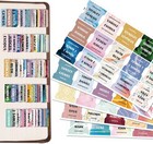 75pcs Bible Tabs Bible Index Tabs For Men Women Laminated Bible Chapter Tabs