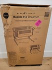 Baby Delight Beside Me Dreamer Bassinet- Charcoal Tweed