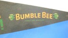 Vintage University Of Miami Hurricanes Football Bumble Bee Felt Pennant used