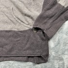 Prana Women s Gray Two Tone Knitted Hooded Pullover Sweater  Chic Size S