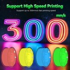 Creality Hyper Luminous Pla 3d Printer Filament Multicolor Glow 1 75mm 1kg roll