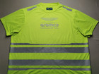 Aston Martin High Viz Vest Mens Size 3xl Safety Breakdown F1 Pit Lane Used