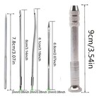 Leather Waxed Thread Stitching Needles Awl Hand Tools Kit For Diy Sewing Craft