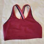 Cotopaxi Mari Crop Top Sports Bra In Raspberry Size Xl 