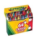 Classic Color Pack Crayons  Assorted 64 box  Sharpener Included 