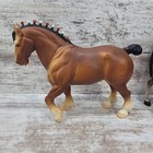 Breyer Horse Lot Of 3 Clydesdale Stallion  Sheik  Chestnutt Foal Arabian 